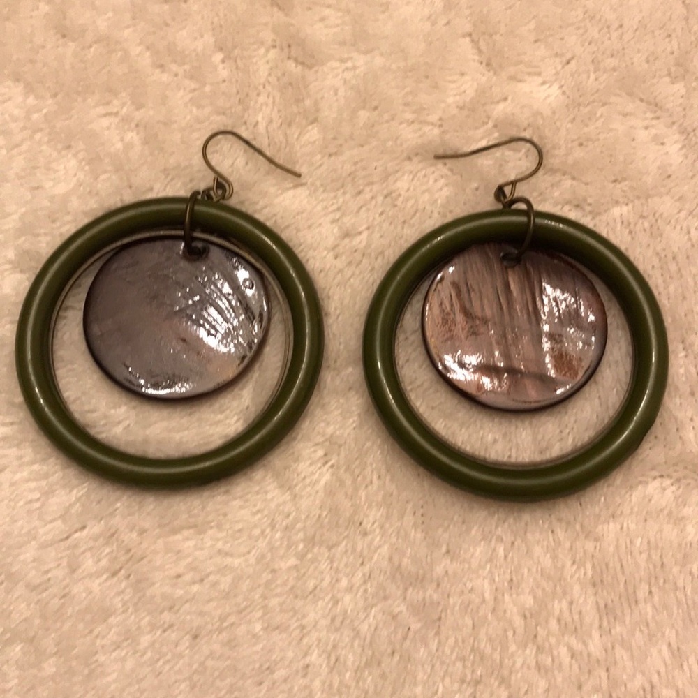 Circle Hoop Earrings